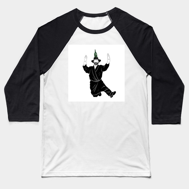 Bottle dance Baseball T-Shirt by argiropulo